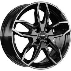 Rial Lucca Black Pol 7.5x17 5/115