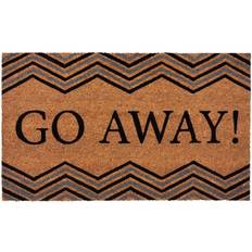 Stripes Entrance Mats Achim Go Away Multicolor 18x30"