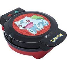 Pokémon Kitchen Toys Uncanny Brands Pokémon Bulbasaur Waffle Maker Black