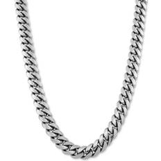 Macy's Women Necklaces Macy's Cuban Link Chain Necklace - Silver