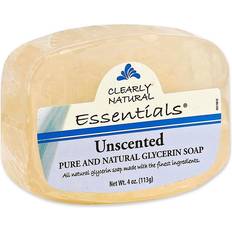 Clearly Natural Essentials Glycerin Bar Soap Unscented 4