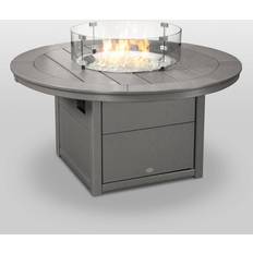 Garden & Outdoor Environment Polywood Round Fire Pit Slate