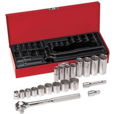 Klein tools socket set Klein Tools 65508 3/8-Inch Drive Wrench Head Socket Wrench