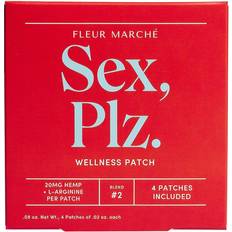 Cruelty Free Protection & Assistance Fleur Marche Sex, Plz CBD Patch 4-pack