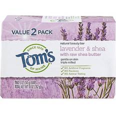 Bath & Shower Products Tom's of Maine Natural Beauty Bar Soap Lavender & Shea 5 Pack 2