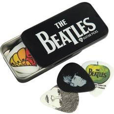 Beatles Logo Picks Medium Gauge in Collectable Tin 15 Picks