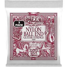 Ernie Ball Ernesto Palla Black and Gold End Nylon Classical Strings 3 Pack