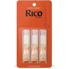 Rico RDA0325 2.5 Strength Reeds for Alto Clarinet (Pack of 3)