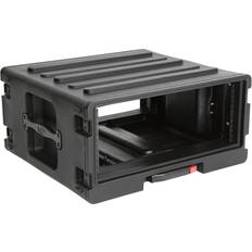 Rack case 4u SKB 1SKB-R4UW 4U Rolling Roto Rack 19-inch Flight Case Trolley, 4U