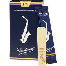 Mundstykker til blæseinstrumenter Vandoren Traditional Alto Saxophone Reeds 1.5 (10 Pack)