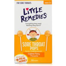 Sore throat Little Remedies Sore Throat Pops Honey