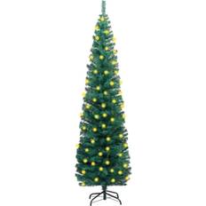 Julgran 240 cm vidaXL Slim Artificial Julgran 240cm