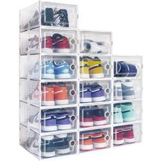 Foldable Hallway Furniture & Accessories Foldable Shoe Rack 23.9x14cm 15pcs