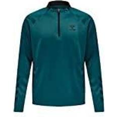 Hummel Fille Sweats Hummel Sweatshirt 1/2 Zip - Turquoise