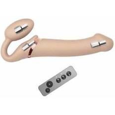 Strap-on-Me Vibrating Bendable Dildo Natural Large