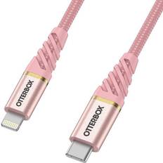 OtterBox Premium Lightning to USB-C Charging Cable 1m - Shimmer Rose