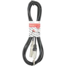 Chord 190.075uk Cable 6 M 6.35mm Black Classic To Plug