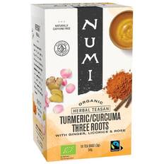 Ginger turmeric Organic Tea Turmeric Three Roots Ginger & Licorice 18