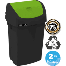 Nordisk Microfiber Affaldsbeholder Nordic recycle 50 ltr vippelåg,1