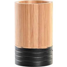 Dkd Home Decor Bamboo Tandbørsteholder 7 x 7 x 11 cm