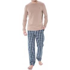 Tommy Hilfiger Cn Ls Pant Woven Set Print Male Ropa de Dormir