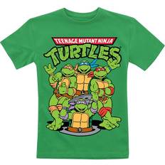 Schildpadden Tops Kid's Teenage Mutant Ninja Turtles Group T-shirt - Green