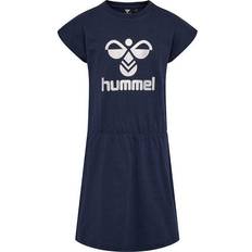 Hummel Flowy SS Dress - Black Iris