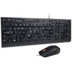 Lenovo Tastaturen Lenovo Essential Wired Combo Schwarz