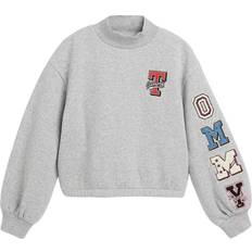 Tommy Hilfiger Sweatshirt Badge Mock Light Heathe (140) Sweatshirt