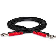 Hosa 2x6.3mm-2x6.3mm 2m