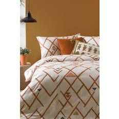 Furn Inka Duvet Cover White, Red, Blue, Orange