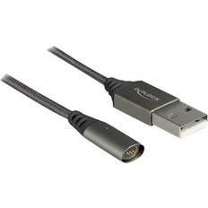 DeLock Magnetic USB Charging Cable anthracite 1