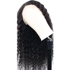 ISee Hair Products iSee 13X4 Lace Frontal Human Hair Wigs 16 inch Natural Black