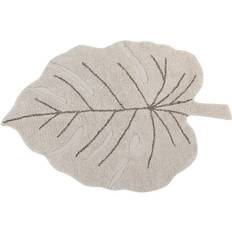 Lorena Canals Tapis Lavable Monstera Natural 47.2x70.9"