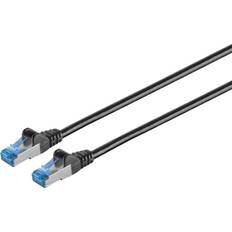 Kabler S-Conn Patchkabel CAT6a RJ45 S/FTP 10m Black