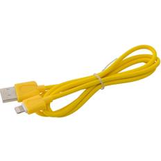 Kabler Sinox Lightningkabel gul