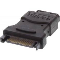 Sata strøm InLine SATA strøm adapter 15-Pin hun