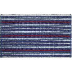 Blue Bath Mats Homescapes Bath Mat Handloomed Red, Blue