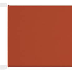 vidaXL lodret markise 100x800 oxfordstof terrakottafarvet