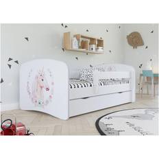 Furniturebox Babydreams juniorseng med hest, sengehest laminat