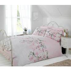 Rapport Furnishings King Eloise Duvet Cover Multicolour, Pink