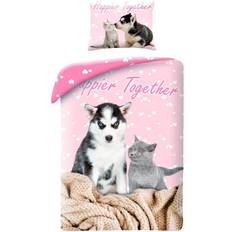 MCU Puppy and Kitten Bed Set 140x200cm