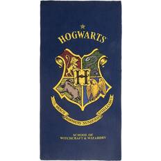 Harry Potter Serviettes Harry Potter Plage Blason Poudlard Serviette de bain Bleu