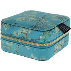 Women Jewellery Boxes Blue Print Van Gogh Mini Jewellery Case - Blue