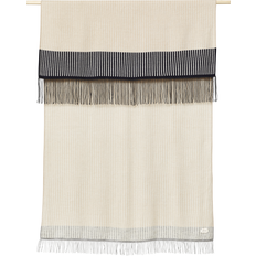 Form & Refine Aymara Plaid Stripes Tæppe Beige, Brun, Blå, Grå