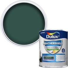 Dulux Green - Wood Paints Dulux Weathershield Exterior Quick Dry Satin Paint Wood Paint Green 0.75L