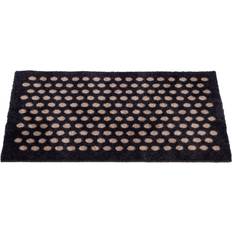 Gomma Tappeti d'ingresso Tica Copenhagen Dot Beige, Black