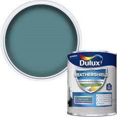 Dulux teal voyage Dulux Weathershield Quick Dry Satin Paint Wall Paint 0.75L