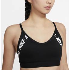 Fitness & Palestra - Rosso Intimo Nike Indy Logo Bra White/Black Female