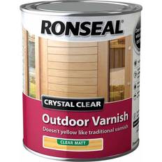 Ronseal Crystal Clear Outdoor Varnish Wood Protection Transparent